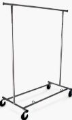 RRP £100 Boxed John Lewis & Partners Chrome Collapsible Clothes Rail