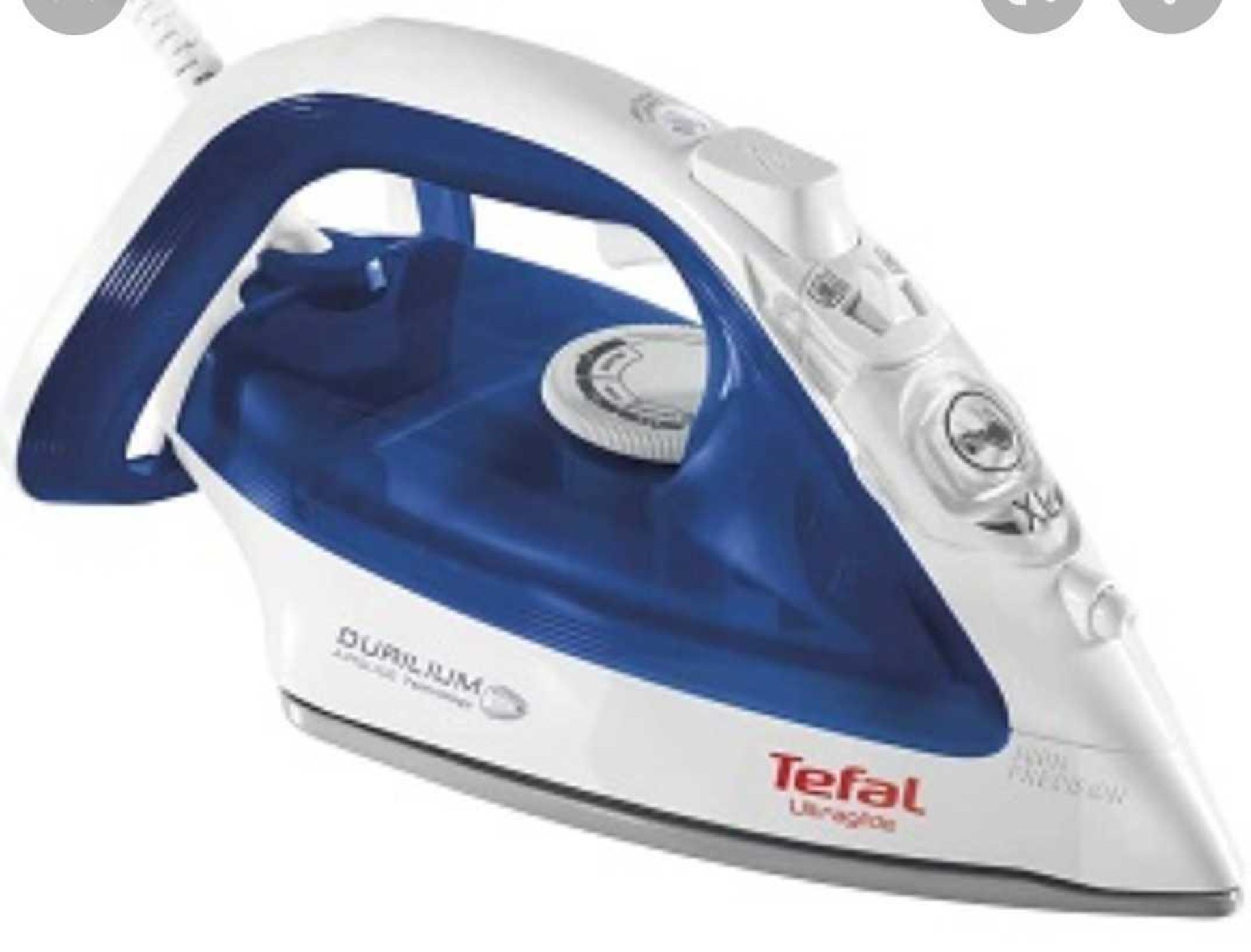 RRP £120 Lot To Contain X2 Items, Kenwood Kettle, Tefal Ultimate Steam Iron - Image 2 of 3
