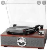 RRP £130 Boxed Victrola 5In1 Usb 3 Speed Turntable