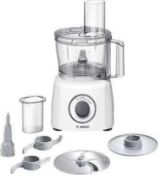 RRP £140 Lot To Contain 2 Boxed Assorted Items To Include A Bosch Multi Talent Food Processor And A