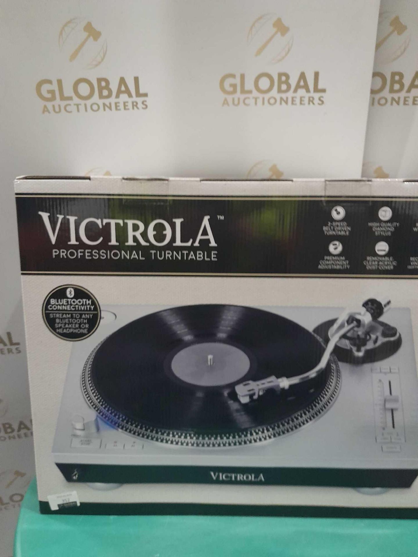 RRP £240 Boxed Victrola Professional 3 Speed Turntable - Image 2 of 2