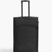RRP £60 John Lewis Black Travel Suitcase