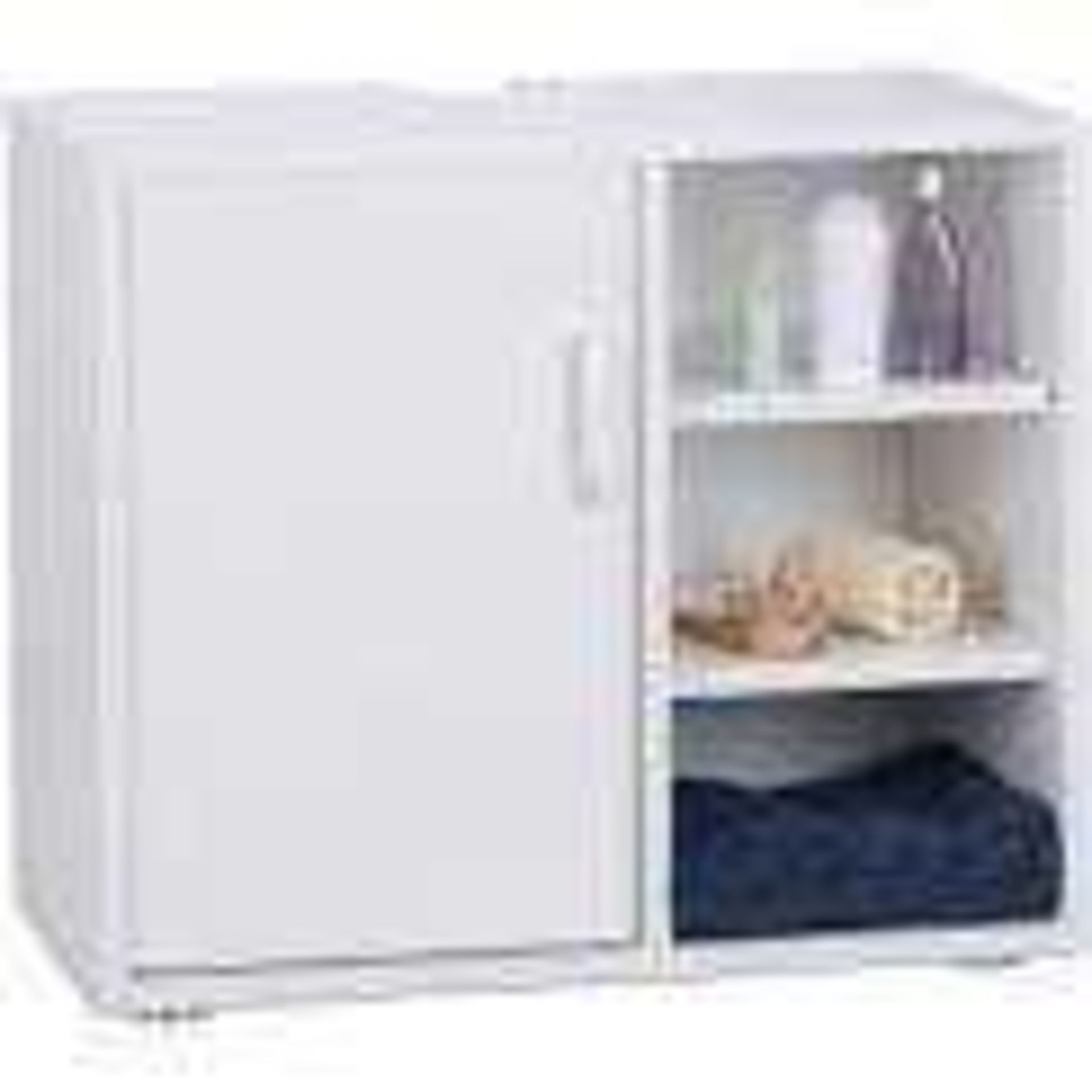 RRP £450 Boxed Elye 51Cm X 60Cm X 32Cm Back To Wall Toilet Unit