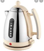 RRP £180 Lot To Contain 2 Unboxed Dualit 1.25L Kettles