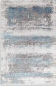 RRP £700 Bagged Distressed Ombre Rug 160X230Cm