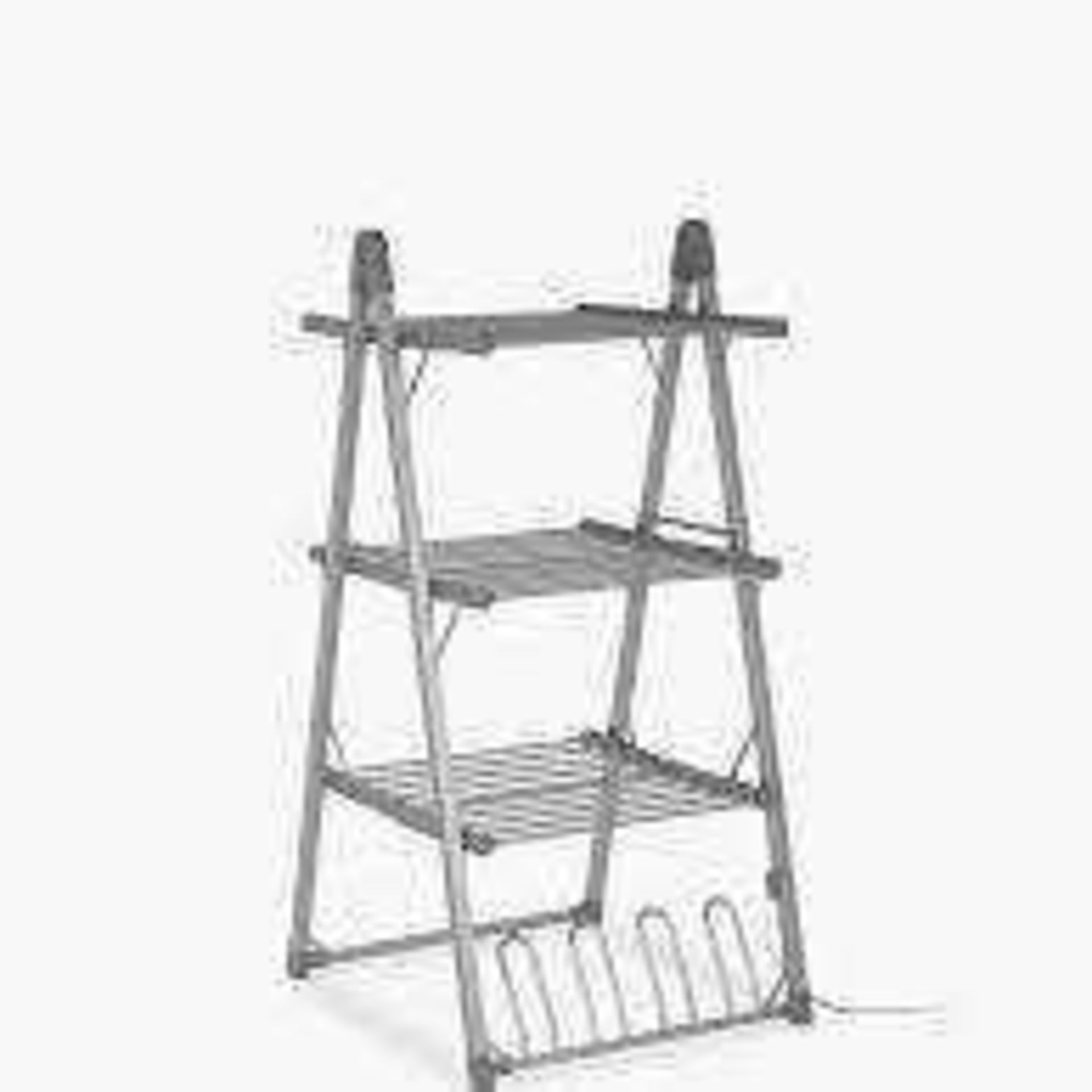 RRP £130 Boxed John Lewis & Partners 3-Tier Heated Indoor Clothes Airer