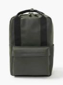 RRP £75 Bagged John Lewis Green Leather Backpack