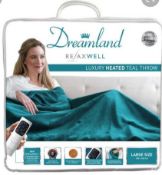 RRP £150 Lot To Contain X2 Items, Dreamland Luxury Heated Teal Throw, Dreamland Luxury Heated Over B
