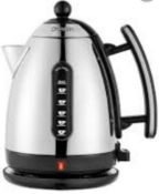 RRP £100 Boxed Dualit 1.5L Jug Kettle In Chrome
