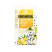 RRP £3000 New And Sealed Lot To Contain (387 items) Twinings Superblends Defence Enveloped Tea