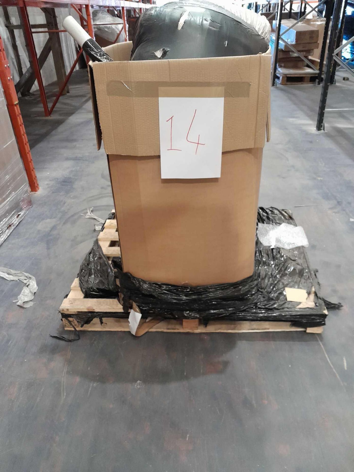 RRP £500 Pallet To Contain Assorted Items Such As Cushion, Bin, And More.