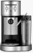 RRP £100 Boxed John Lewis Pump Espresso Coffee Machine With Integrated Milk System