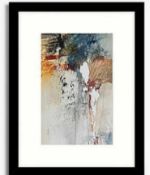 RRP £250 Natasha Barnes - Painterly Abstract Framed Print & Mount, Set Of 6, 43.5 X 33.5Cm, Multi