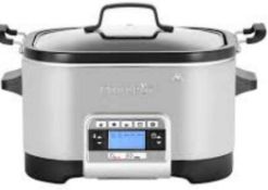 RRP £90 Boxed Crock-Pot Csc024 5.6L Digital Slow And Multi Cooker