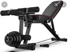 RRP £100 Boxed Laufhome Weight Bench