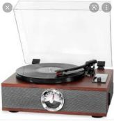 RRP £150 Boxed Victrola 3 Speed 5In1 Turntable