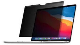 RRP £240 Lot To Contain 4 Boxed Kensington Ultra Thin Magnetic Privacy Screen For MacBook Pro 16"