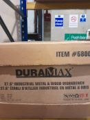 RRP £180 Boxed Duramax 1 Drawer Metal And Wood Work Bench