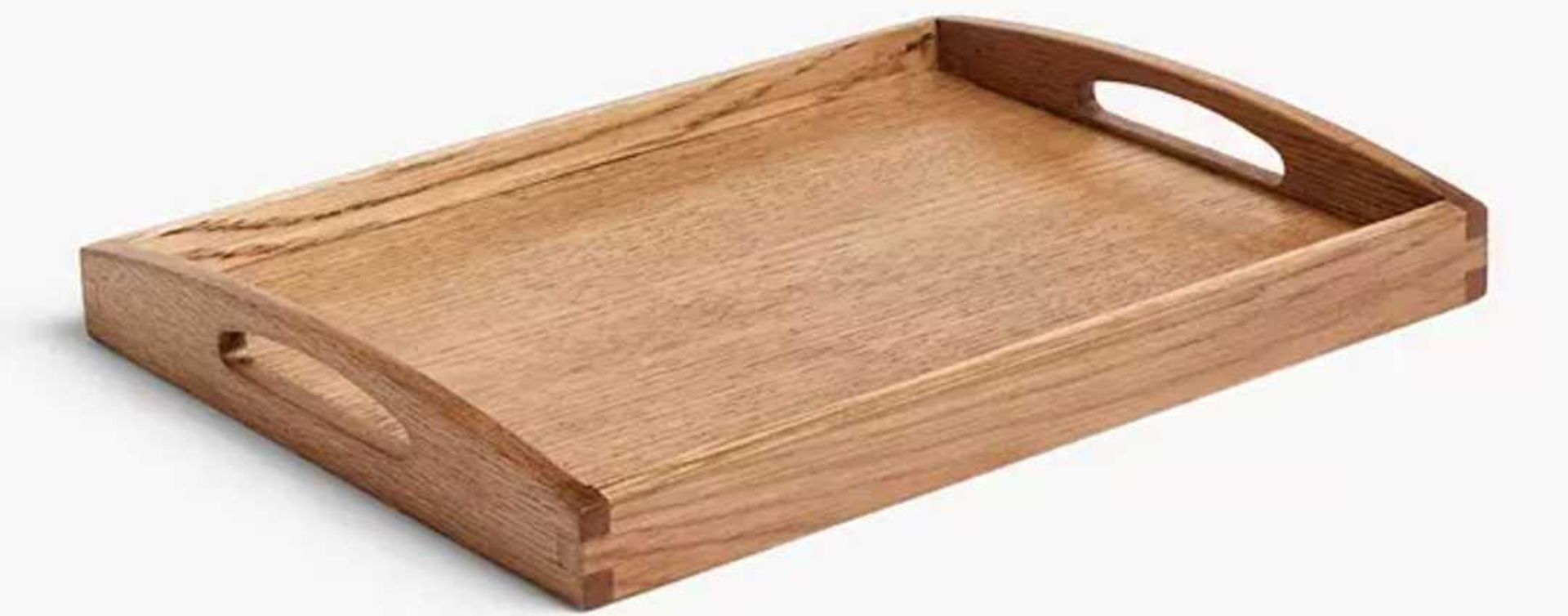 RRP £110 Lot To Contain X2 Items, Wooden Large Serving Tray, Wooden Large Chopping Board