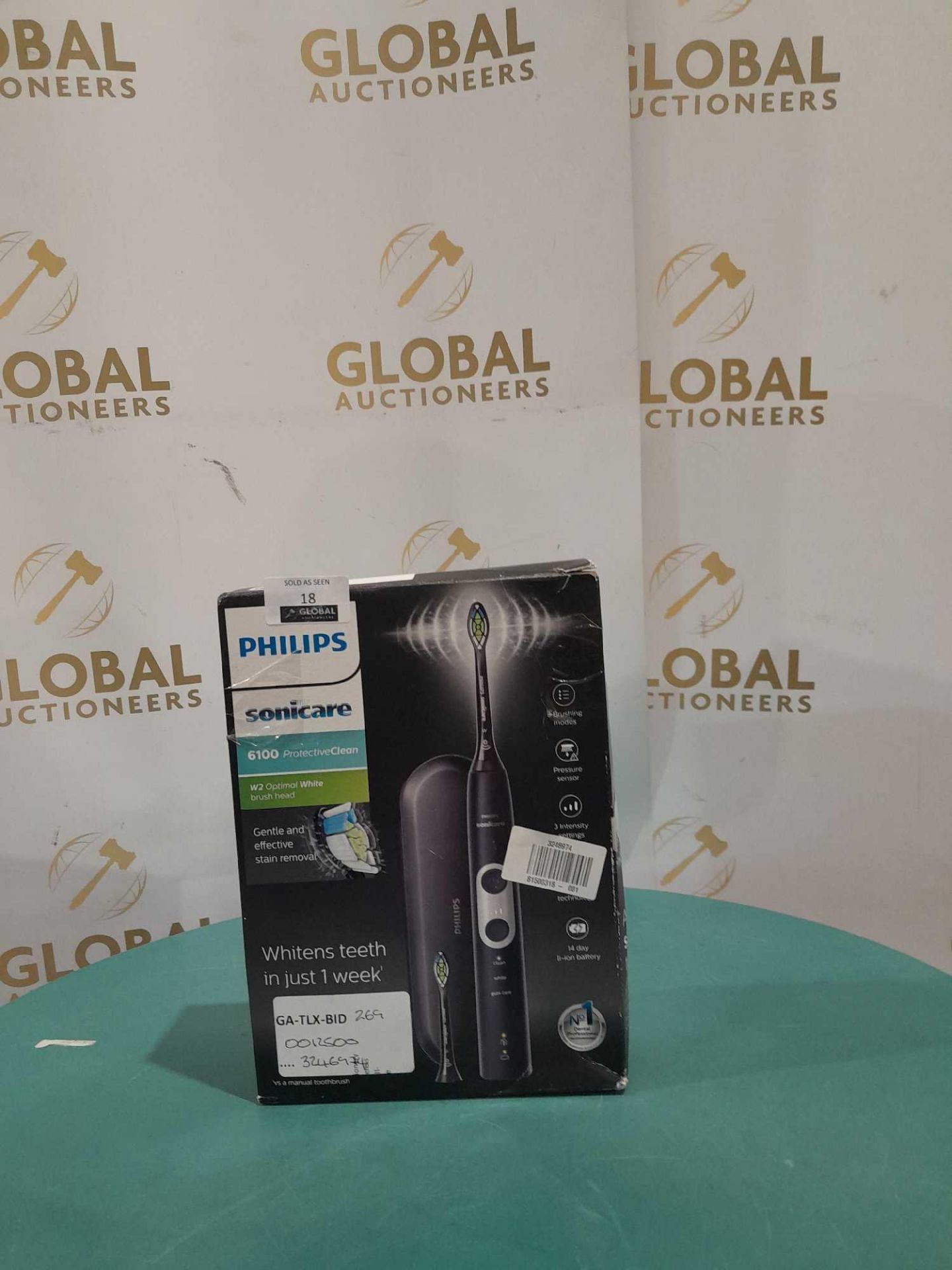 RRP £125 Boxed Philips Sonicare 6100 Protective Clean Electric Toothbrush - Image 2 of 2