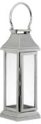 RRP £90 Boxed John Lewis Silver Polished Lantern