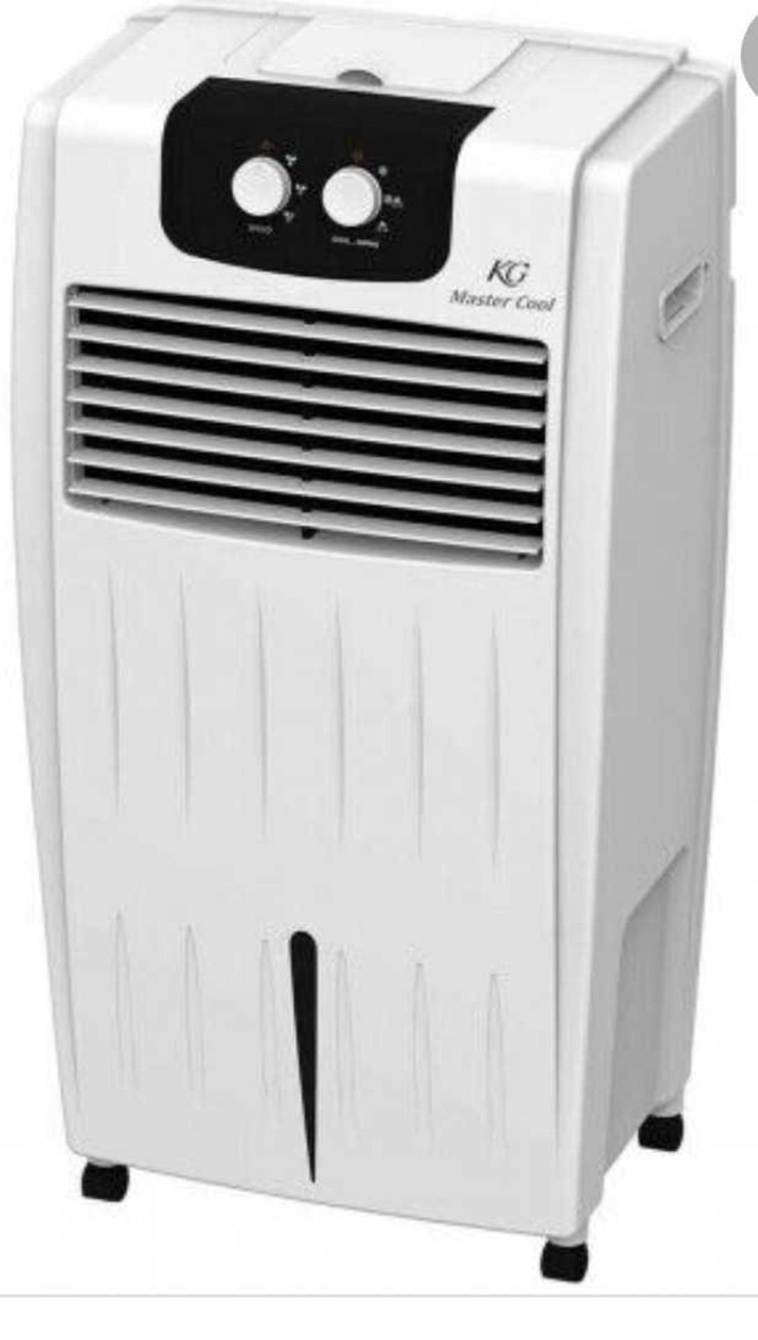 RRP £180 BOXED KG MASTER COOL EVAPORATIVE AIR COOLER