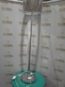 RRP £100 The Lighting Company Silver Floor Lamp With Shade