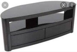 RRP £350 Boxed Affinity Burghey Tv Stand Curved