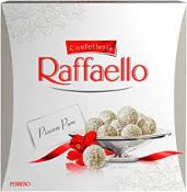 RRP £5946 New And Sealed Pallet To Contain (594 Item)Ferrero Raffaello Coconut Almond Pralines,