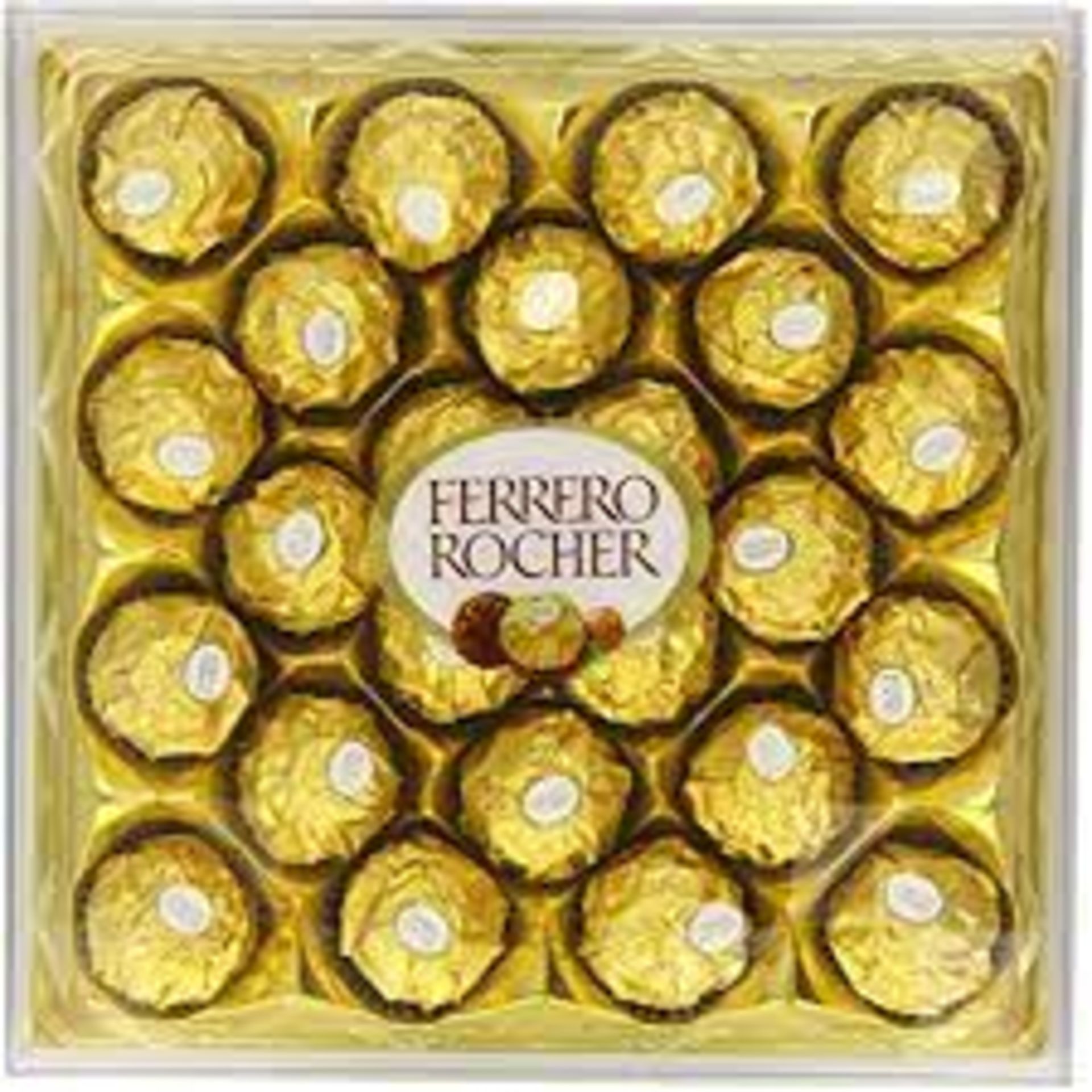 RRP 340 New And Sealed Lot To Contain (25 items), Ferrero Rocher Chocolate Hamper Gift Box, Pack - Image 3 of 3