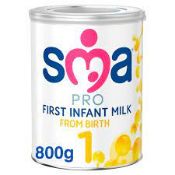 RRP £1455 New And Sealed Pallet To Contain (163 Item)SMA Pro First Infant Baby Milk, From Birth,