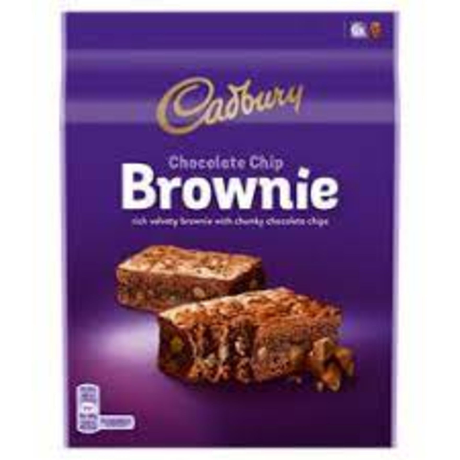 RRP £2500 New And Sealed Lot To Contain (154 items) Cadbury Chocolate Chip Brownie, 6 x 25g, Science - Image 2 of 2