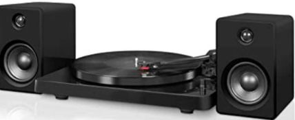 RRP £130 Boxed Victrola Modern Bluetooth Stereo Turntable