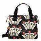 RRP £120 Bagged Brand New Orla Kiely Bunch Of Stems Zip Messenger Bag