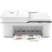 RRP £100 Lot To Contain X2 Printers, Boxed Hp Deskjet Plus 4120 Printer, Hp Deskjet 2720 All In One
