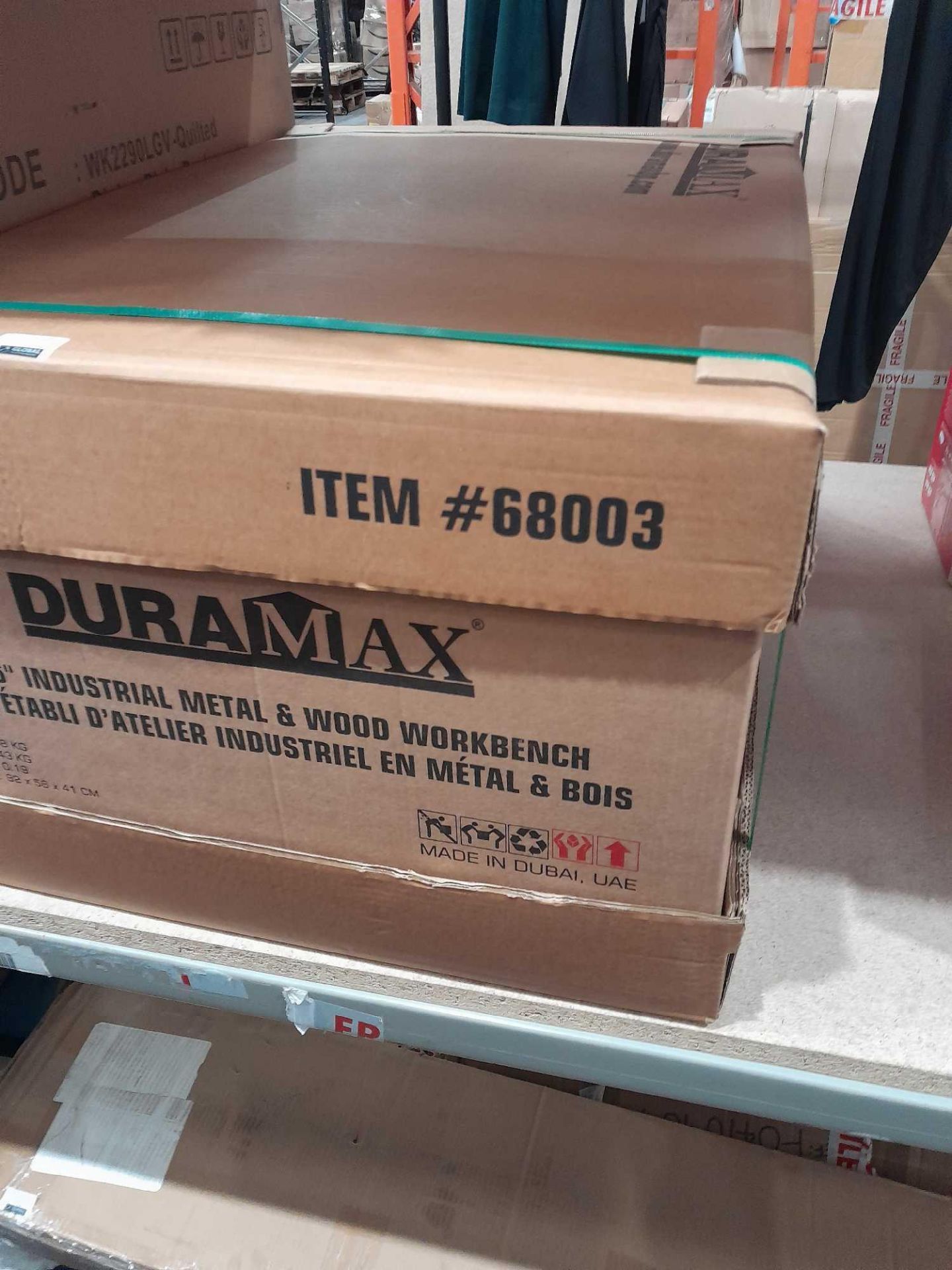 RRP £180 Boxed Brand New Duramax Industrial 27.6" Metal And Wooden Workbench - Image 2 of 2