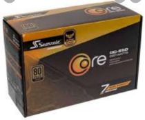 RRP £100 Boxed Seasonic 80 Plus Gold Re Gc650 Watts