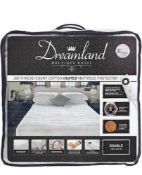 RRP £105 Bagged Dreamland 200 Cotton Heated Mattress Protector