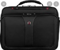 RRP £120 Lot To Contain X2 Wenger Black Laptop Bags