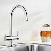 RRP £150 Boxed Blanco Silver Tap
