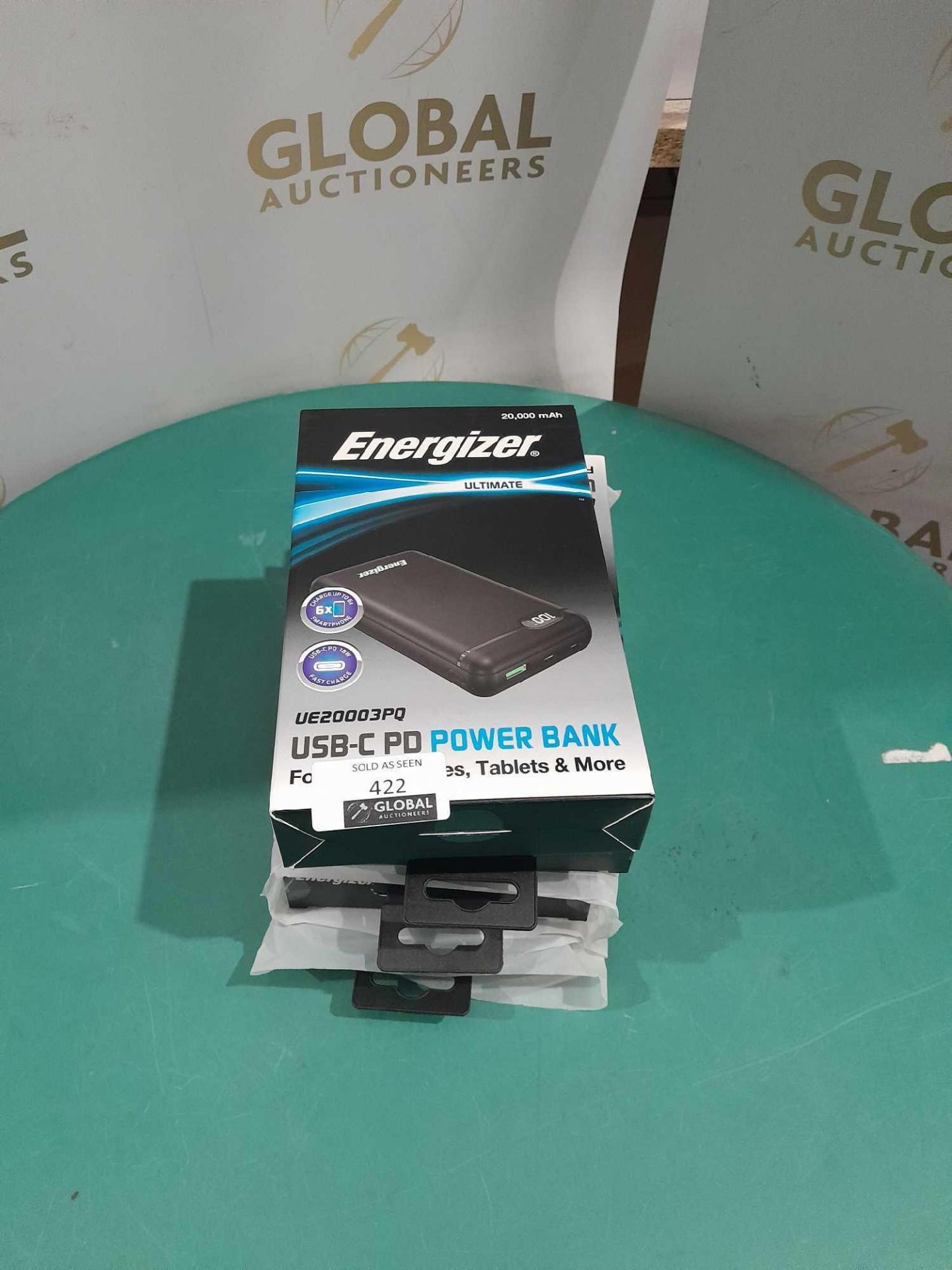 RRP £180 Lot To Contain X4 Boxed Energizer Ultimate Usb-C Pd Power Bank - Image 2 of 2