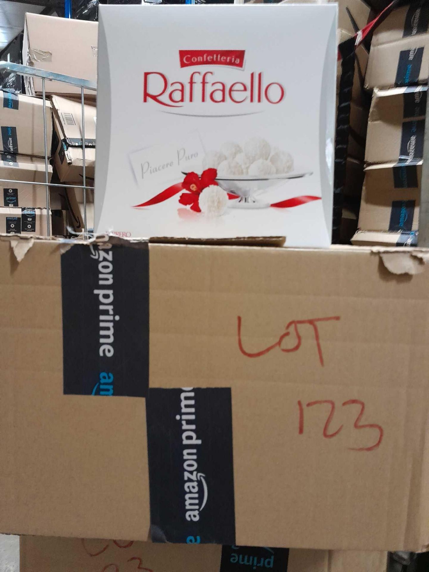 RRP £480 New And Sealed Lot To Contain (60 items), Ferrero Raffaello Coconut Almond Pralines,