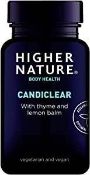 RRP £1631 New And Sealed Pallet To Contain (133 Item) Higher Nature Candiclear - 90 Capsules,