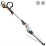 RRP £120 Lot To Contain X2 Boxed Ferrex Cordless Telescopic Hedge Trimmer