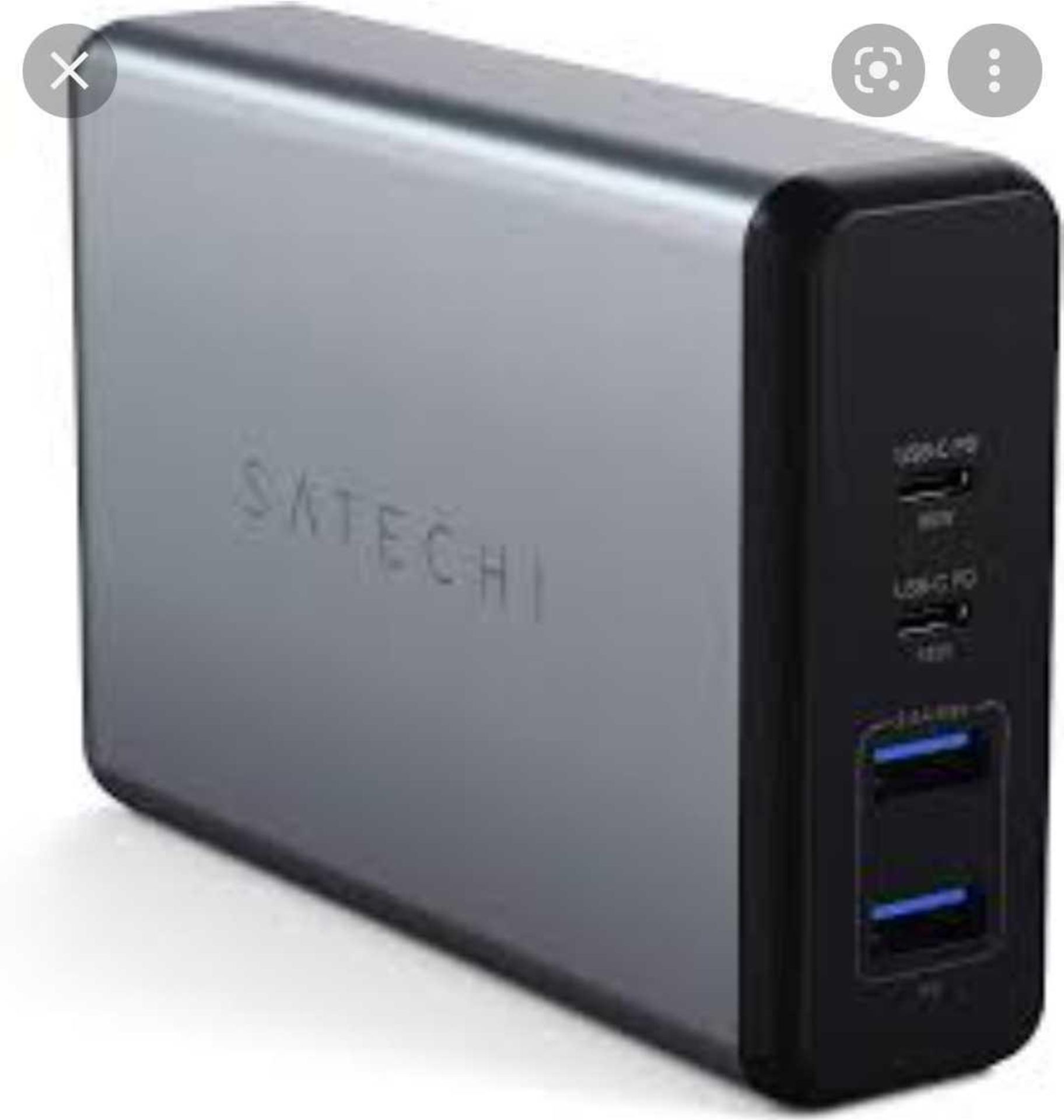 RRP £120 Boxed Satechi 108W Pro Usb Desktop Charger