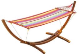 RRP £180 Bixed Clemons Cotton Hammock With Stand