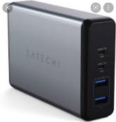 RRP £120 Boxed Satechi 108W Pro Usb Desktop Charger