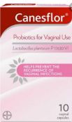 RRP £200 Lot To Contain 20 Boxed Canesflor Probiotics (10 Vaginal Capsules Per Box)