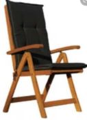 RRP £230 Boxed Hammons Reclining Garden Chair