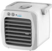 RRP £120 Lot To Contain 4 Boxed Portable White Air Cooler Fans